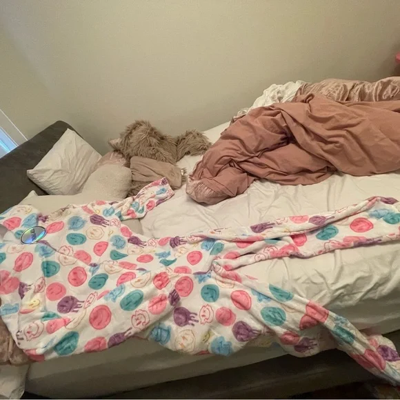 Colorful Smiley Face Onezie - Picture 1 of 3